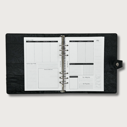 2027 "Lana" Foundations Planner | A5 6-Hole Ringbound
