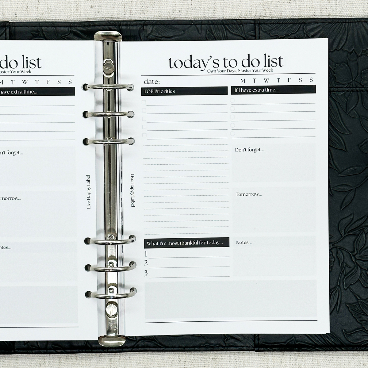 2027 "Lana" Foundations Planner | A5 6-Hole Ringbound