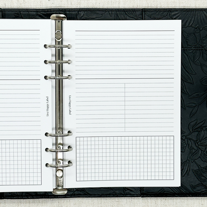 2027 "Lana" Foundations Planner | A5 6-Hole Ringbound