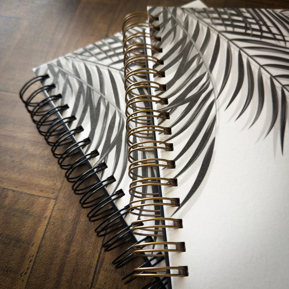 2026 Foundations Planner ~ Tropical Palm | 7" x 9" Double Wire-O