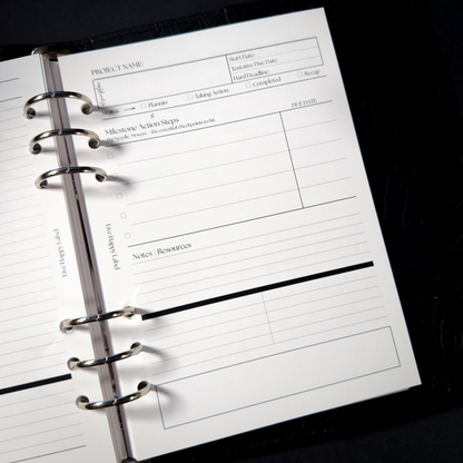 Project Planner | A5, 6-ring