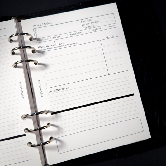 Project Planner | A5, 6-ring