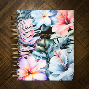 2026 Foundations Planner ~ Midnight Blooms | 7" x 9" Double Wire-O