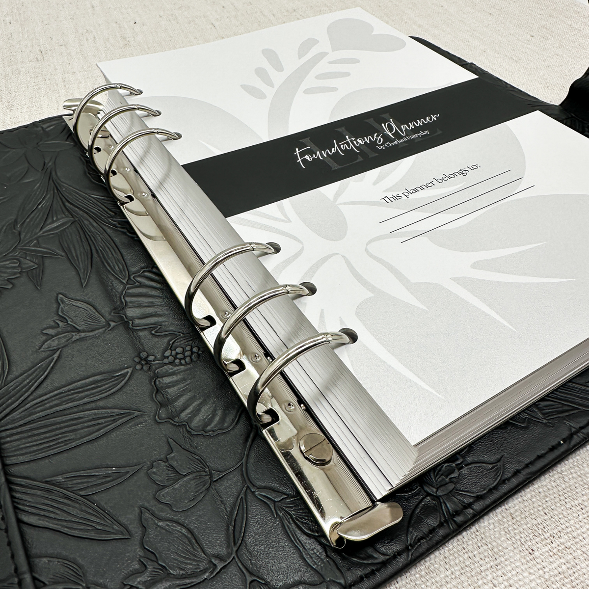 Undated "Lana" Foundations Planner | A5 6-Hole Ringbound