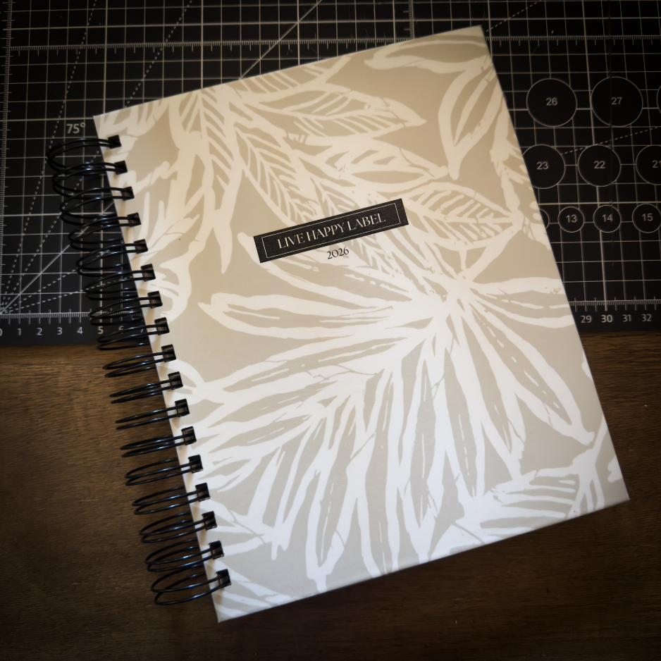 2026 Foundations Planner ~ Sands & Palm | 7" x 9" Double Wire-O