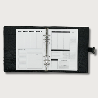Undated "Lana" Foundations Planner | A5 6-Hole Ringbound