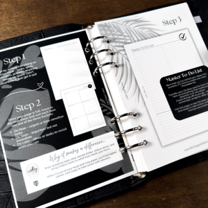 Brain Dump & Master To Do List | A5, 6-ring Punch