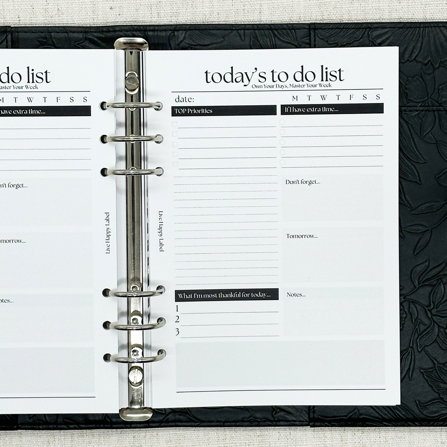 Undated "Lana" Foundations Planner | A5 6-Hole Ringbound
