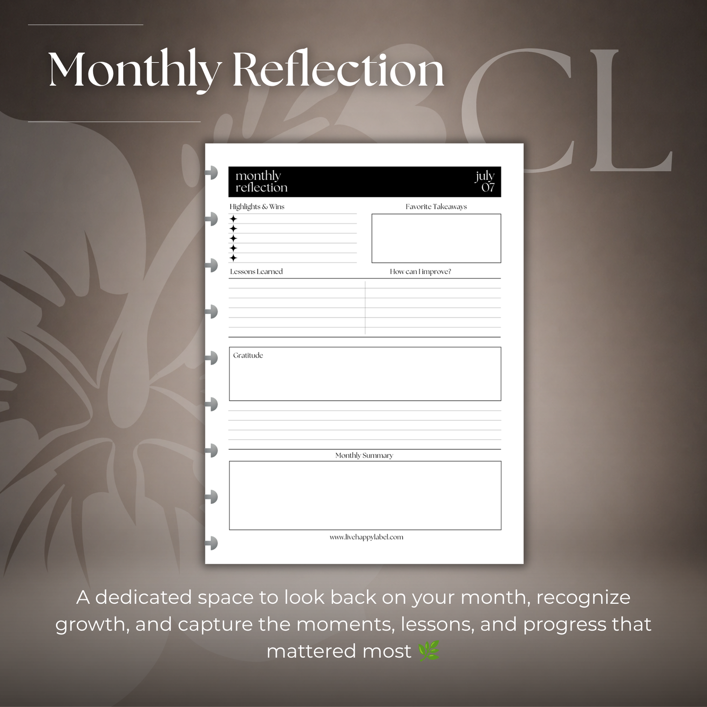 2026-2027 Monthly Calendar  MO2P | Classic 9-Hole Discbound