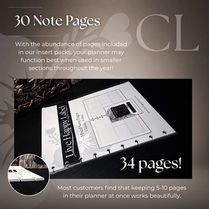 Mixed Note Pages | Classic 9-Hole Discbound