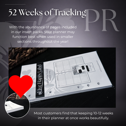 Task & Habit Trackers | Personal 6-Hole Ringbound