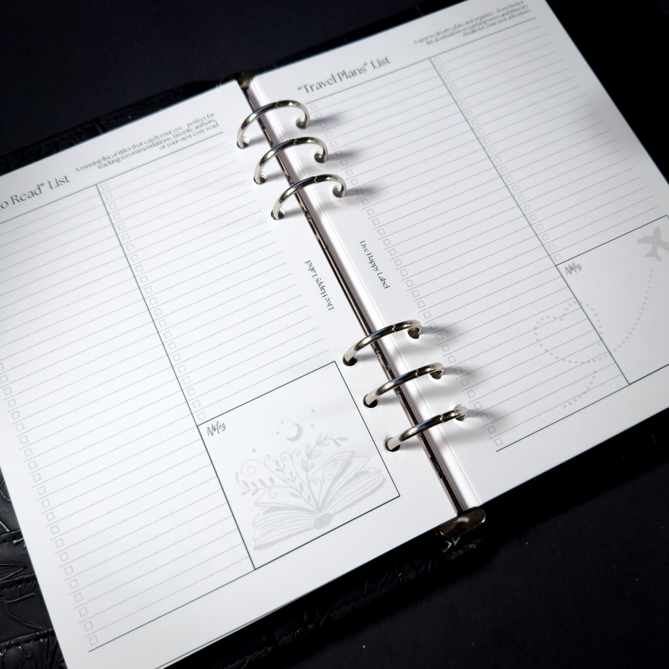 List Capture Hub | A5, 6-ring