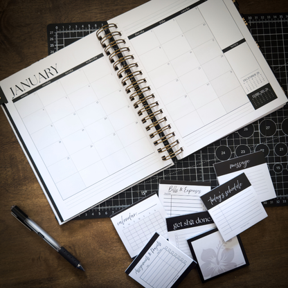 2026 Foundations Planner ~ Botanical Luxe | 7" x 9" Double Wire-O