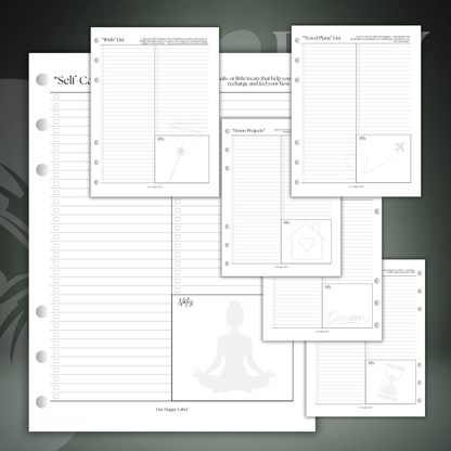 Capture List Hub | Personal Wide 6-Hole Ringbound