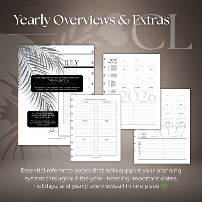 2026-2027 Monthly Calendar  MO2P | Classic 9-Hole Discbound