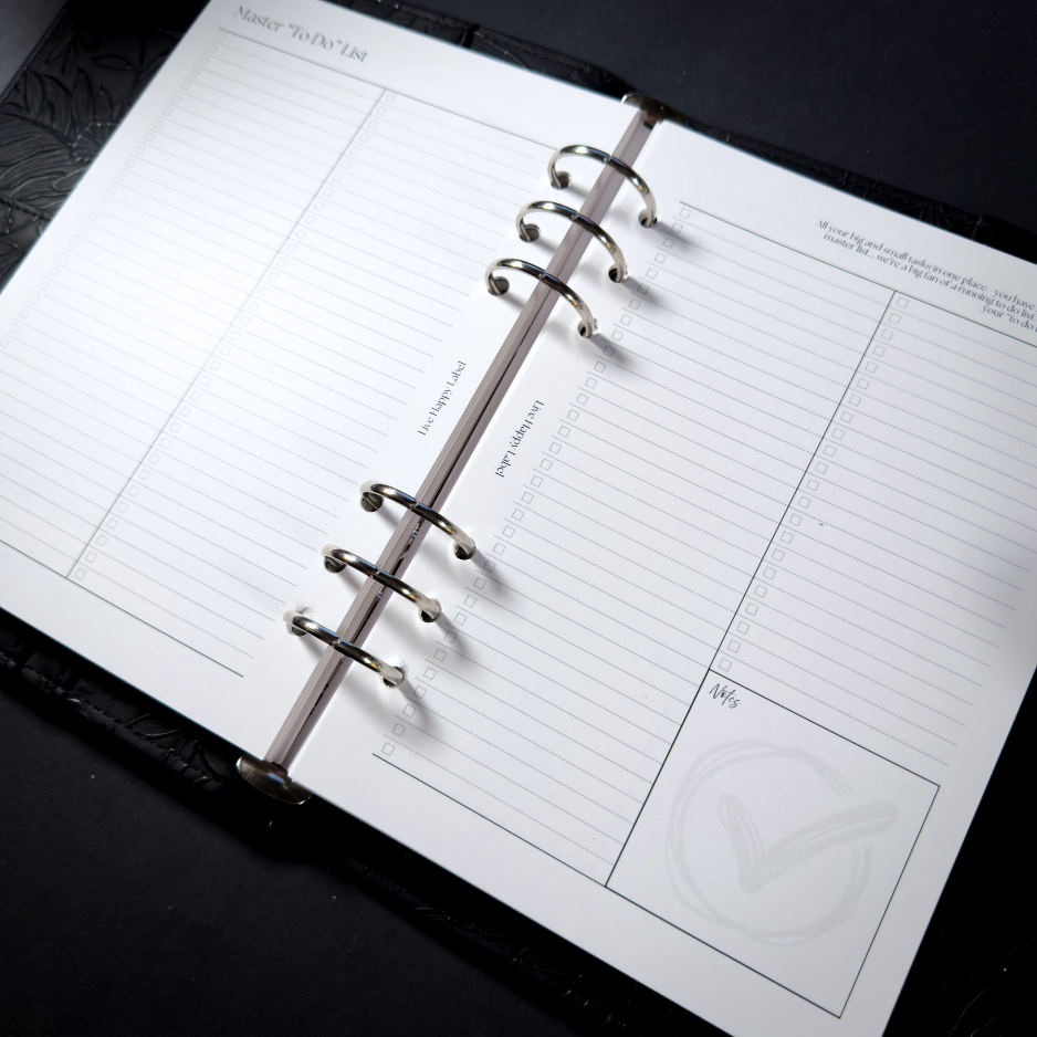 List Capture Hub | A5, 6-ring