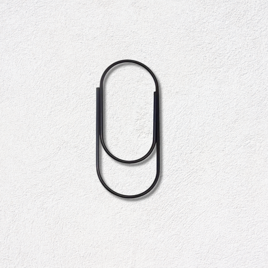 XL Paper Clips - Black