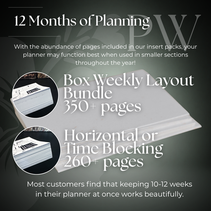 2026-2027 Foundations Essentials ***BUNDLE*** | Personal Wide 6-Hole Ringbound