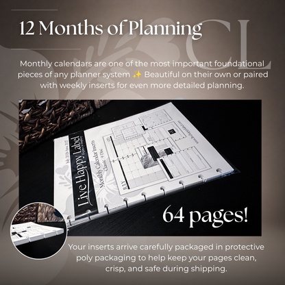 2026-2027 Monthly Calendar  MO2P | Classic 9-Hole Discbound