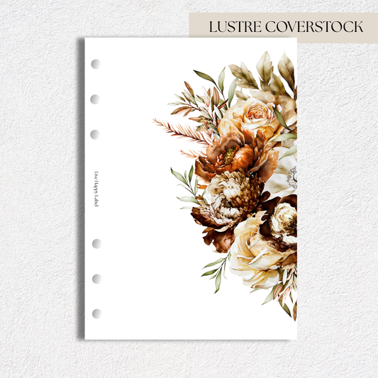 "Lana" #002 Dashboard & Cover | A5, 6-Ring Punch