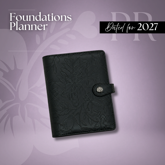 2027 "Lana" Foundations Planner | Personal 6-Hole Ringbound