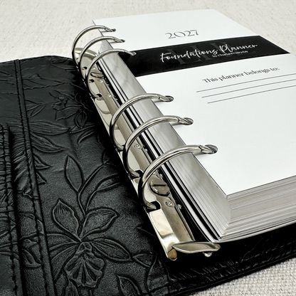 2027 "Lana" Foundations Planner | Personal 6-Hole Ringbound