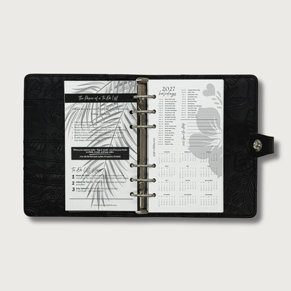 2027 "Lana" Foundations Planner | Personal 6-Hole Ringbound