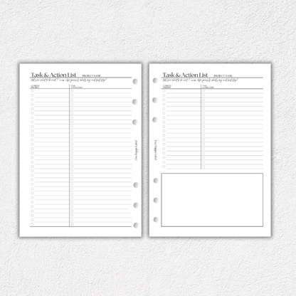 Project Planner | A5, 6-ring