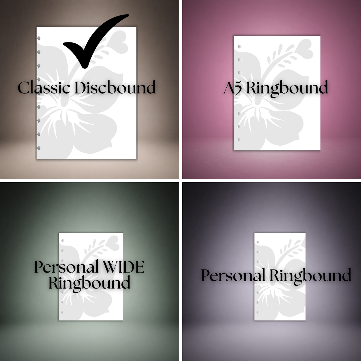 Mixed Note Pages | Classic 9-Hole Discbound