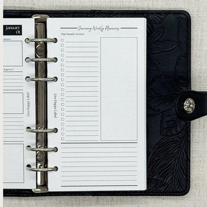 2027 "Lana" Foundations Planner | Personal 6-Hole Ringbound