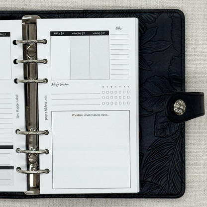 2027 "Lana" Foundations Planner | Personal 6-Hole Ringbound