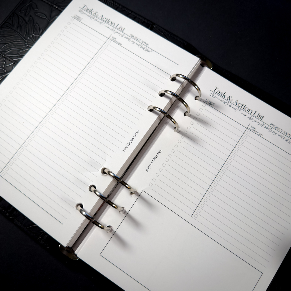 Project Planner | A5, 6-ring