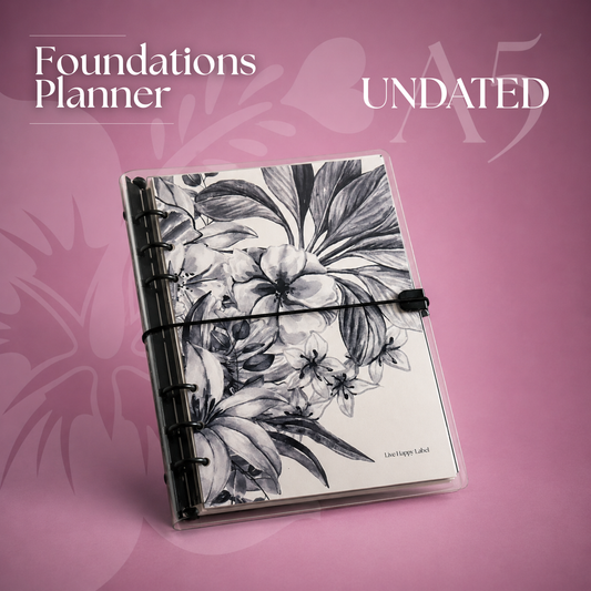 Undated Foundations Planner | A5, 6-Ring