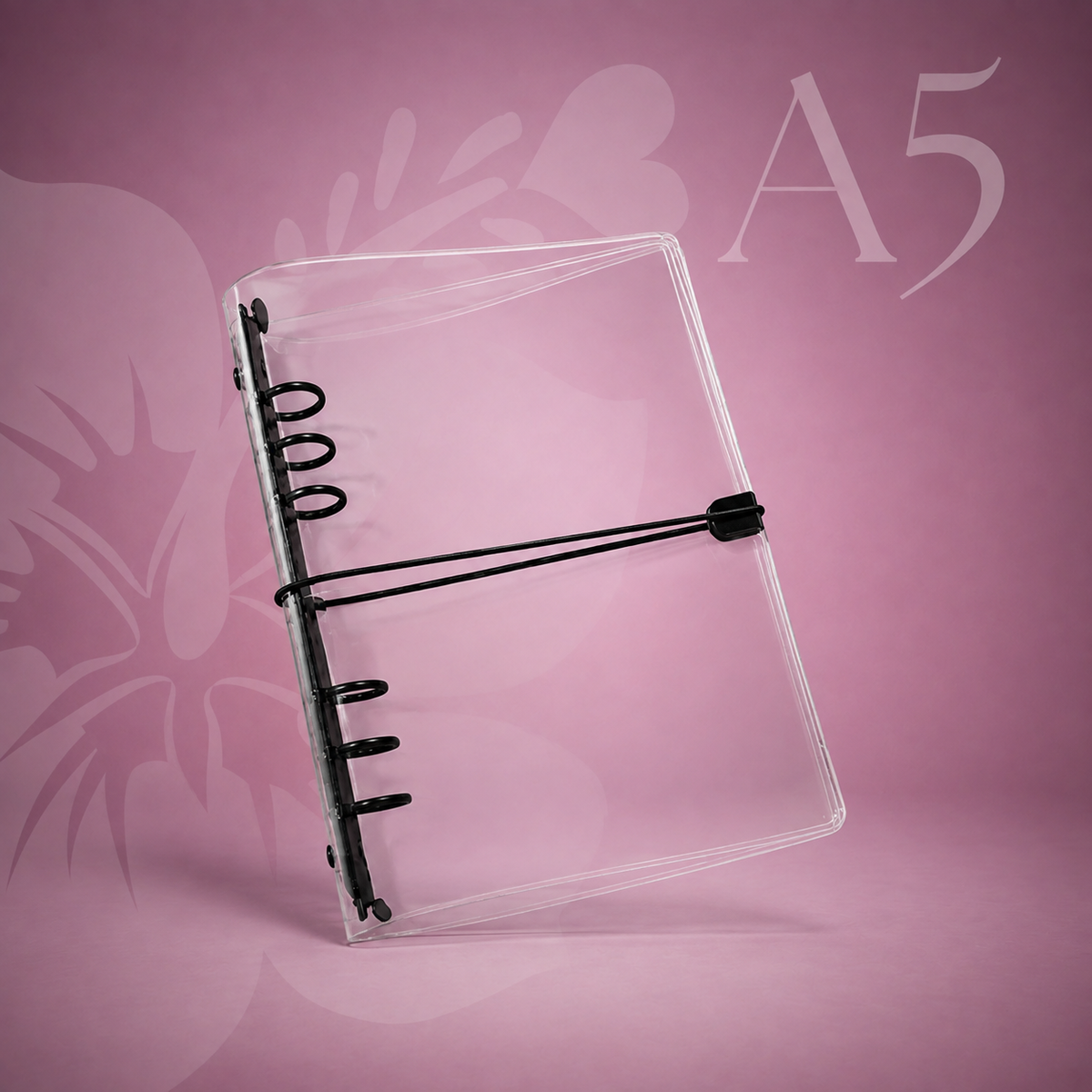 Clear Vinyl Planner Cover | A5 6-Ring Binder