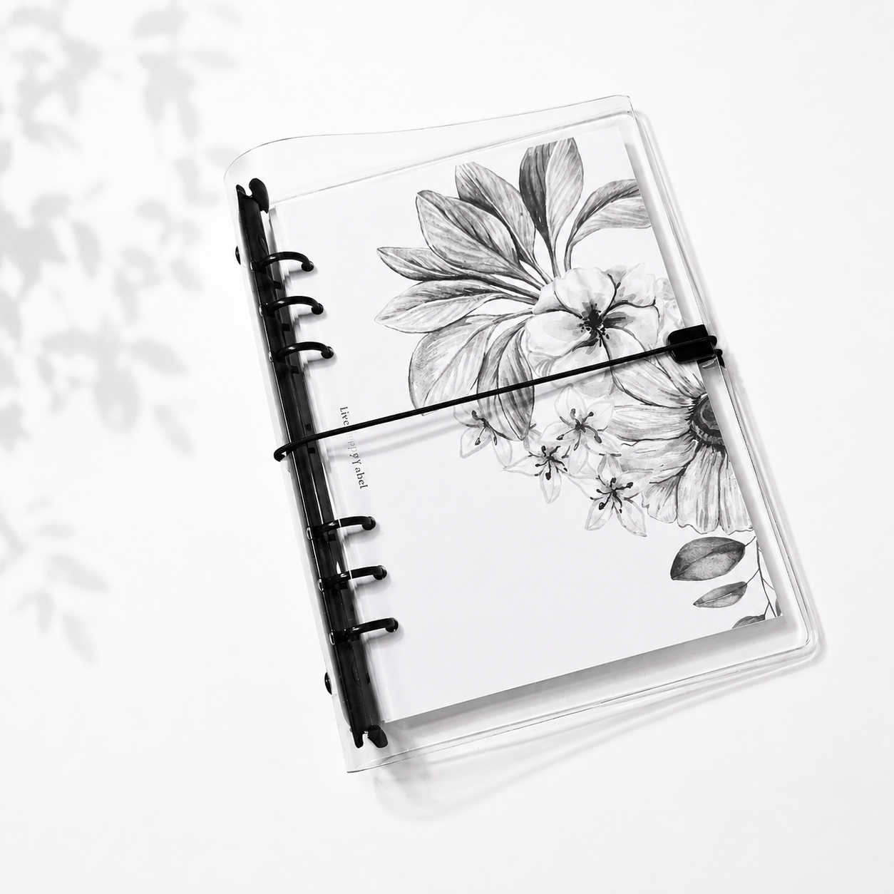 Clear Vinyl Planner Cover | A5 6-Ring Binder