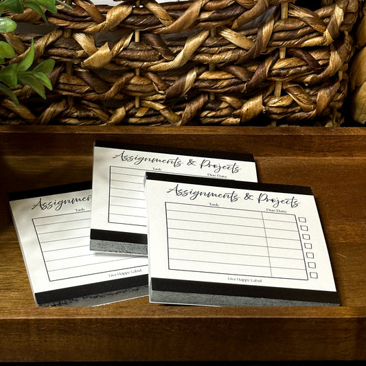 Assignments & Projects | Functional Sticky Notes | 3" x 3"
