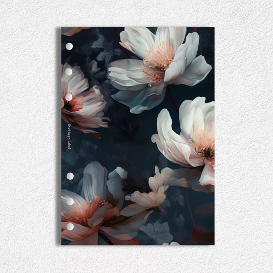 "Busy Blooming" #003 Dashboard & Cover | A5, 6-Ring Punch