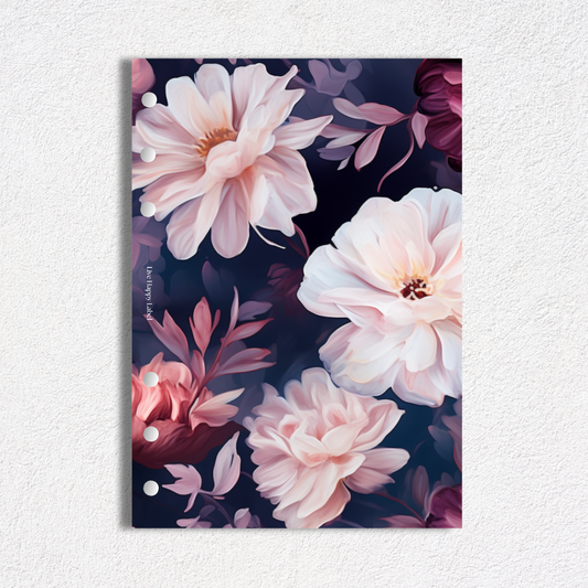 "Busy Blooming" #005 Dashboard & Cover | A5, 6-Ring Punch