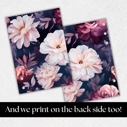 "Busy Blooming" #005 Dashboard & Cover | A5, 6-Ring Punch