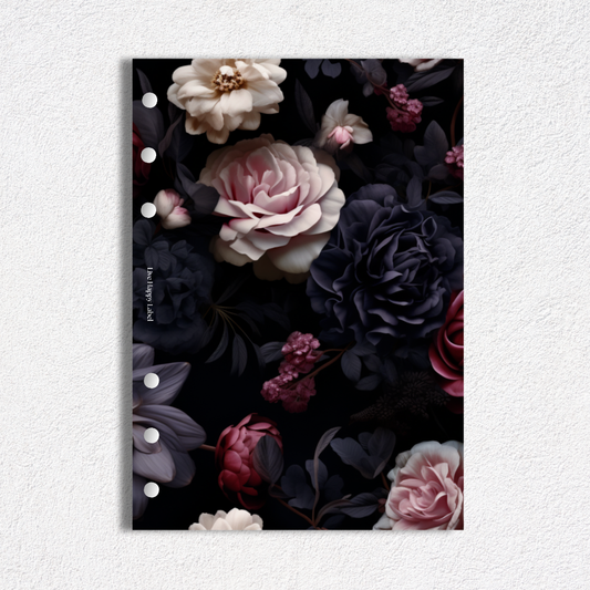 "Busy Blooming" #002 Dashboard & Cover | A5, 6-Ring Punch