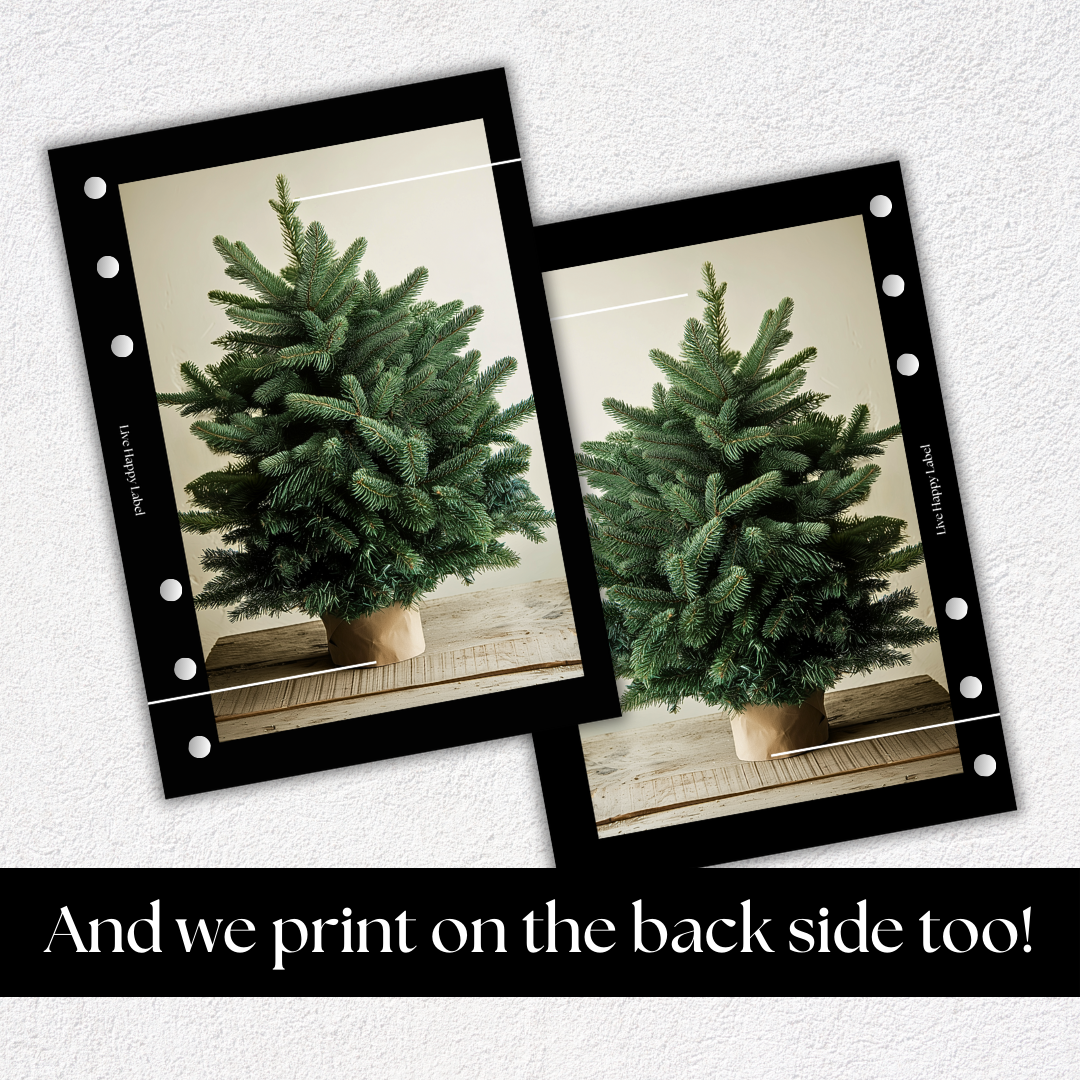 "Simple Evergreen" Dashboard & Cover | A5, 6-Ring Punch