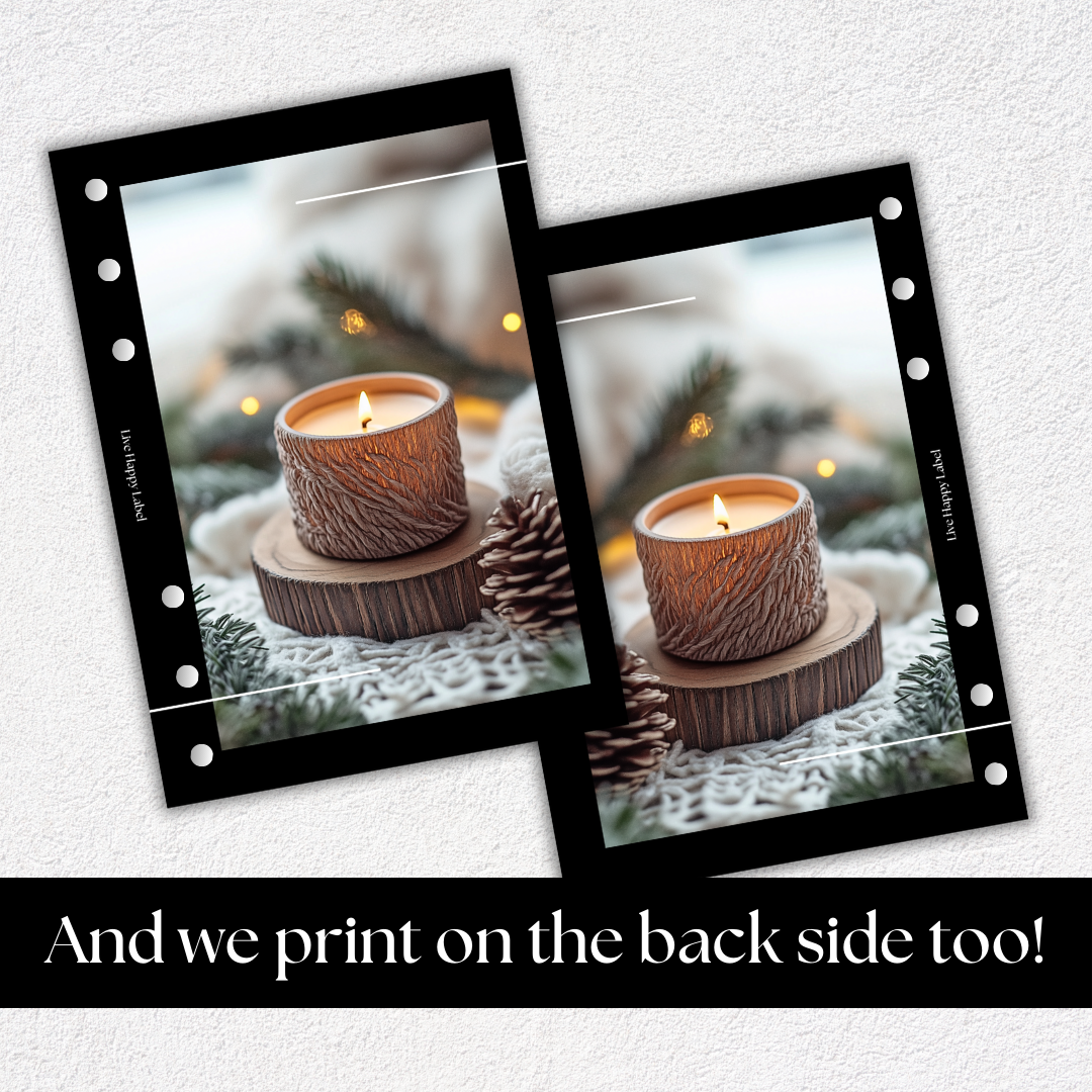 "Rustic Candlelight" Dashboard & Cover | A5, 6-Ring Punch
