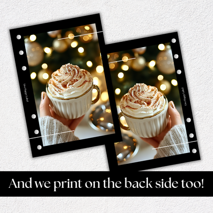 "Whipped Winter Joy" Dashboard & Cover | A5, 6-Ring Punch