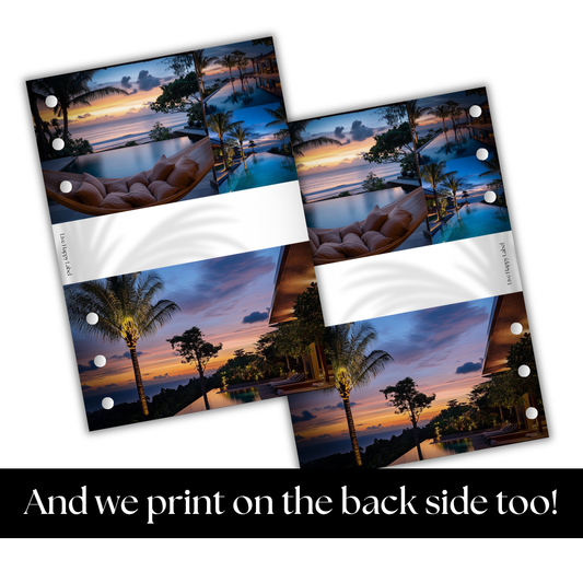 "Bali Sunset" Dashboard & Cover