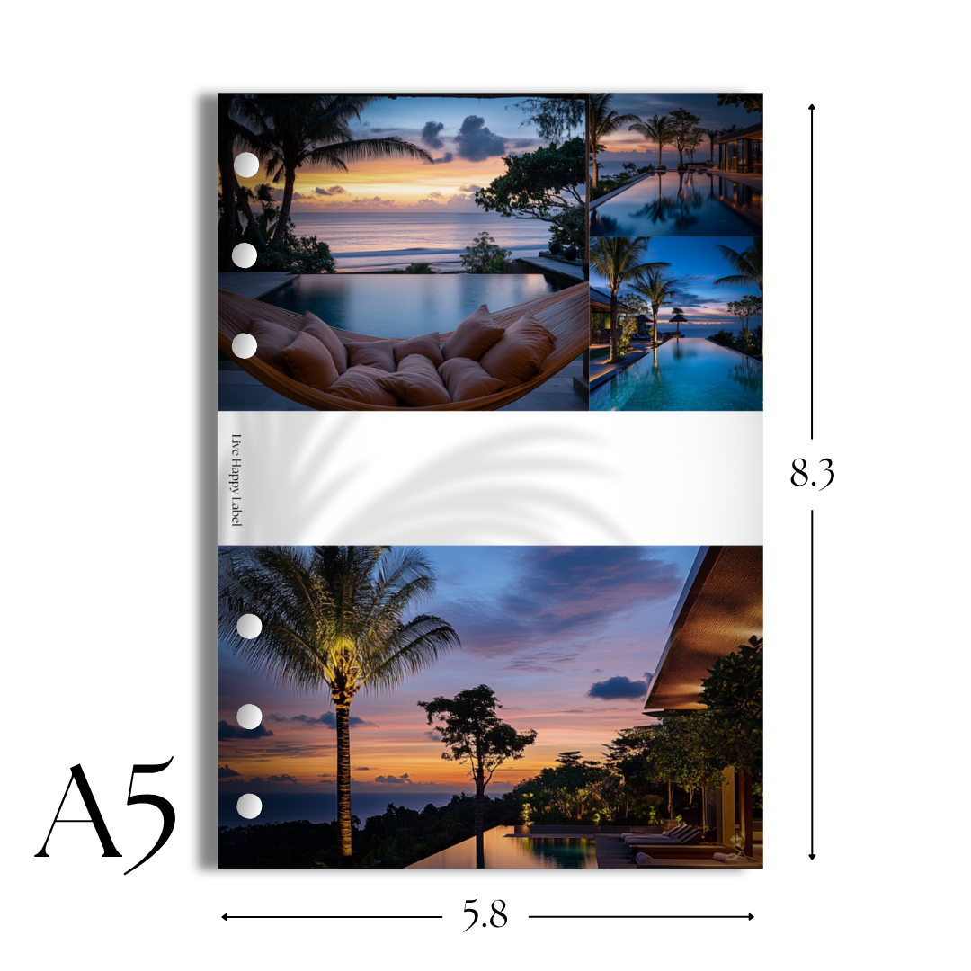 "Bali Sunset" Dashboard & Cover