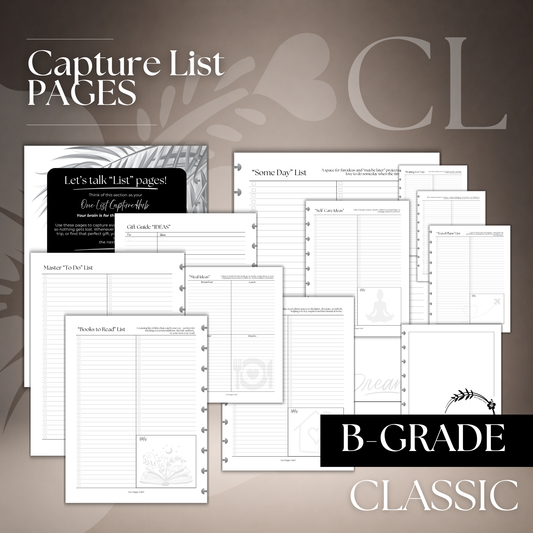 Capture List Hub | Classic 9-Hole Discbound (B-GRADE)