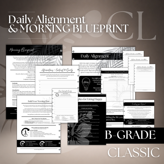 Daily Alignment ~ Morning Routine | Classic 9-Hole Discbound (B-GRADE)