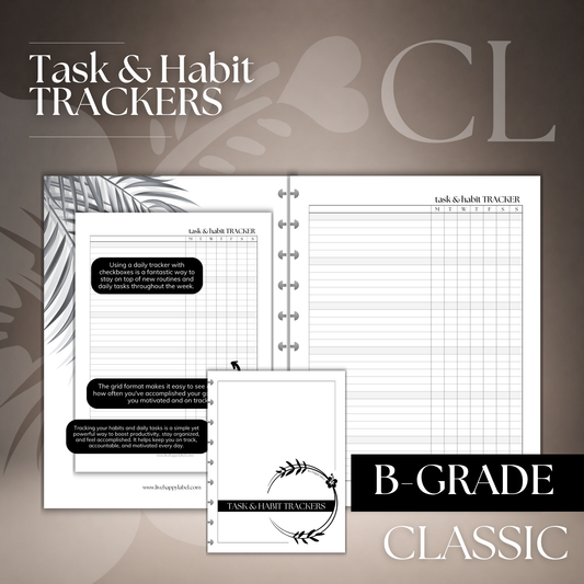 Task & Habit Trackers | Classic 9-Hole Discbound (B-GRADE)