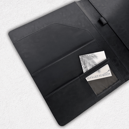 Notepad Clipfolio | Black Sands Collection