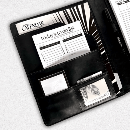 Notepad Clipfolio | Black Sands Collection